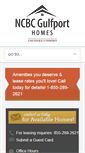 Mobile Screenshot of ncbcgulfporthomes.com