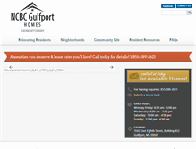 Tablet Screenshot of ncbcgulfporthomes.com